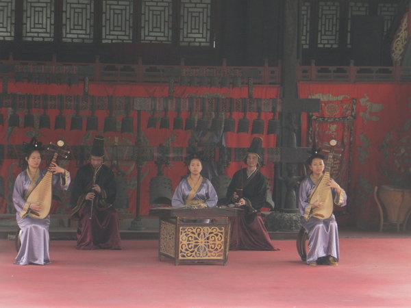 Musicians on Grand Stage at the Summer Palace