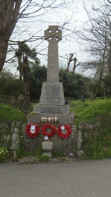 WWI memorial in Godolphin