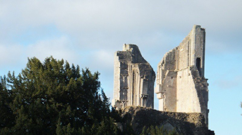 Glastonbury Abbey ruin