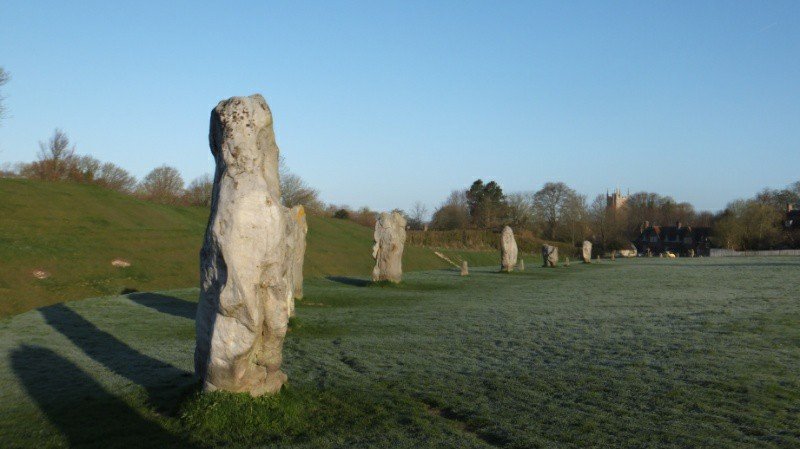 Standing stones at Avebury