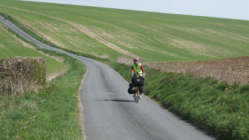 Open road south of Lambourn
