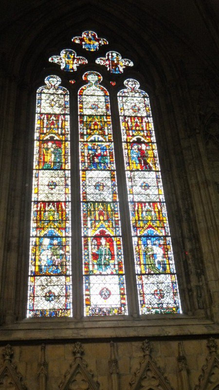 Pligrimage window at York Cathedral