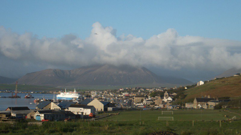 Stromness, Mainland, in the early morning