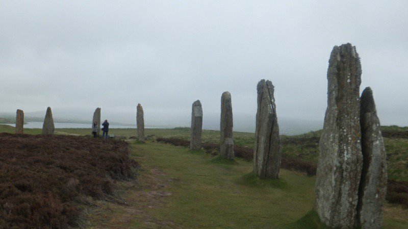 Standing stones at Ring of Brodgar