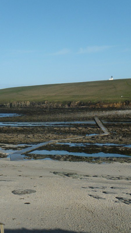 Intertidal path to Brough of Birsay