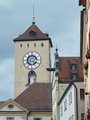 Rathaus tower in Regensburg