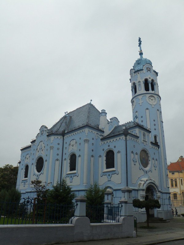 "Blue Church" in Bratislava
