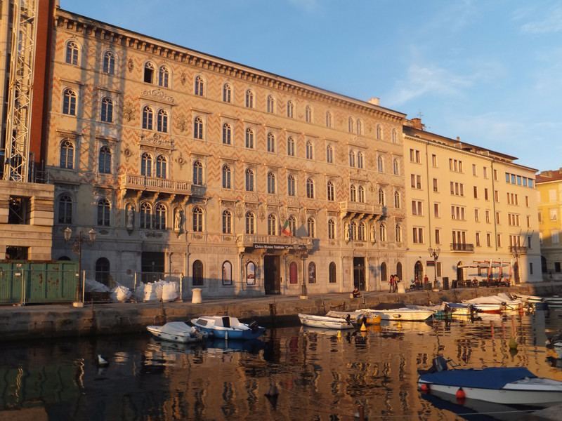 Trieste's Grand Canal