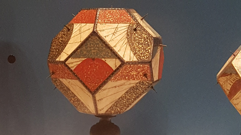 Polyhedral sundial by Buonsignori, late 16th cent., Galileo Museum
