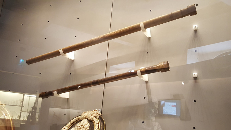 The only two extant telescopes used by Galileo, Galileo Museum of Science, Florence