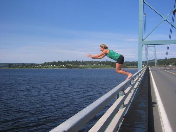 bridge jumping
