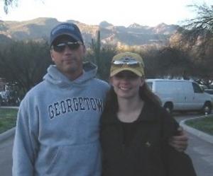 Par and Lena at Saguaro 2004
