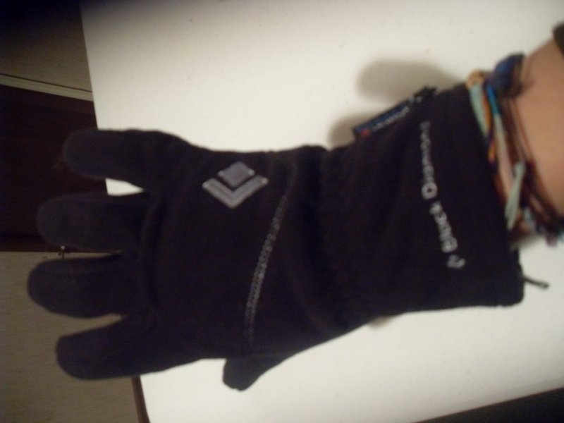 Black diamond gloves