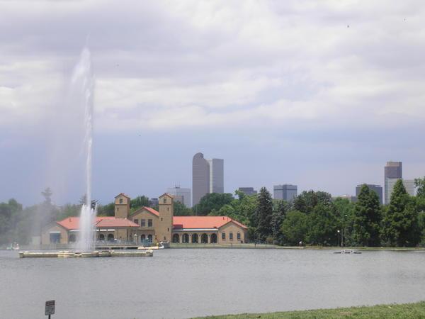 Downtown from city park