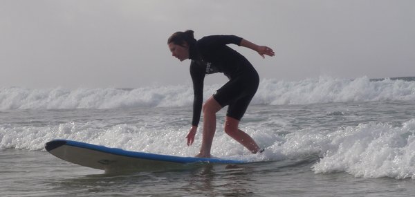 Surfin in Byron