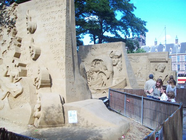 Sand Sculptures Den Haag