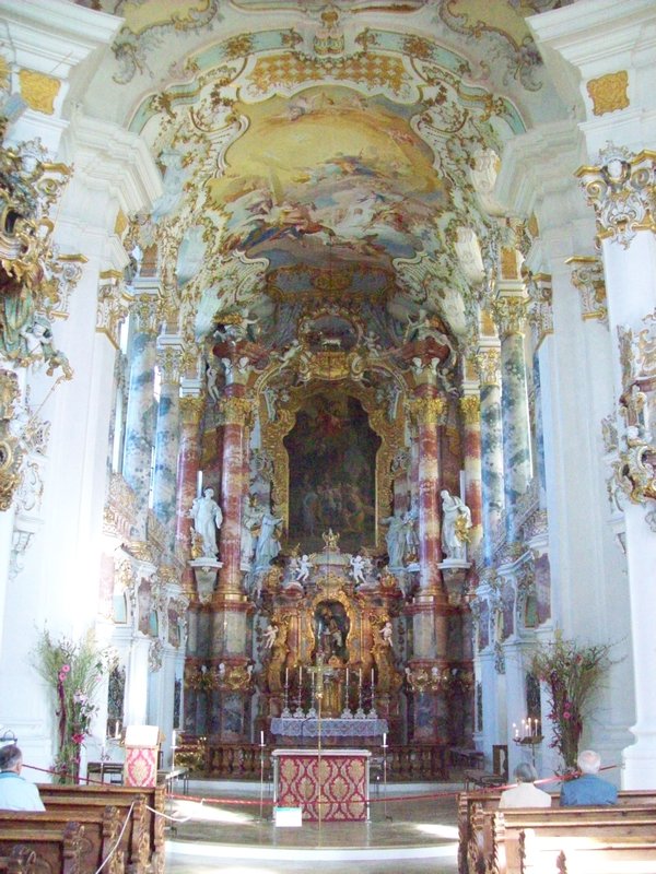 Wieskirche Interior