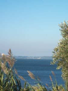 View across lake at Chamas