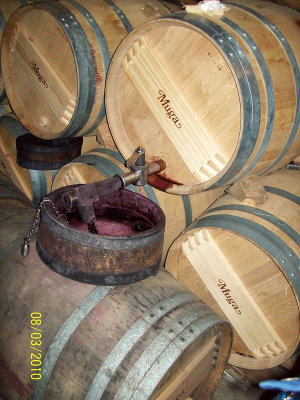 Racking Rioja