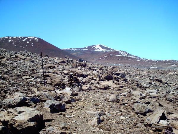 mouna kea - upper slopes
