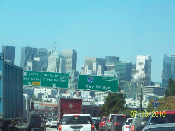 Entering San Francisco
