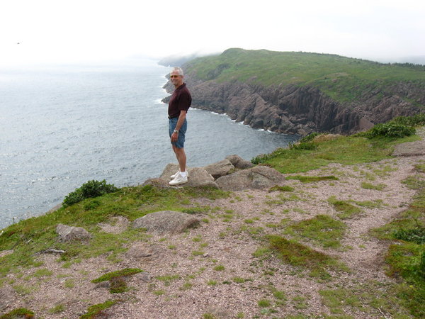 Pat at Cape Spear