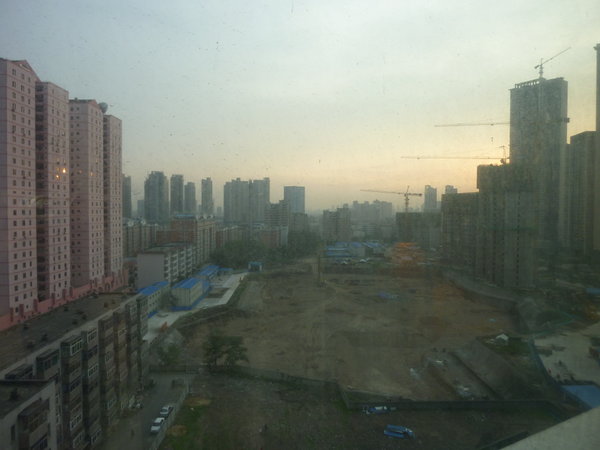Mon premier coucher de soleil en Chine