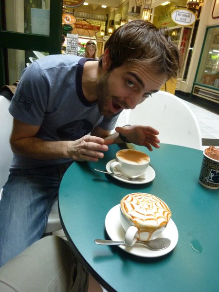 Cappuccino à Auckland!