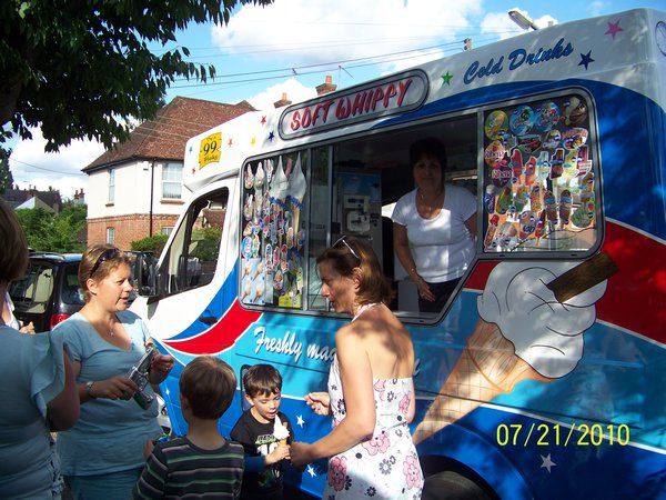 Ice Cream truck at the 