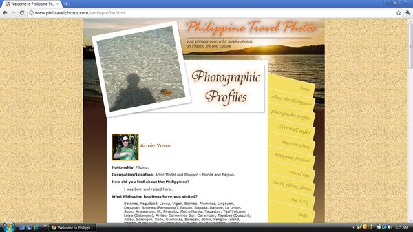 Happy Loner Traveller Is Featured In Philippine Travel Photos Website