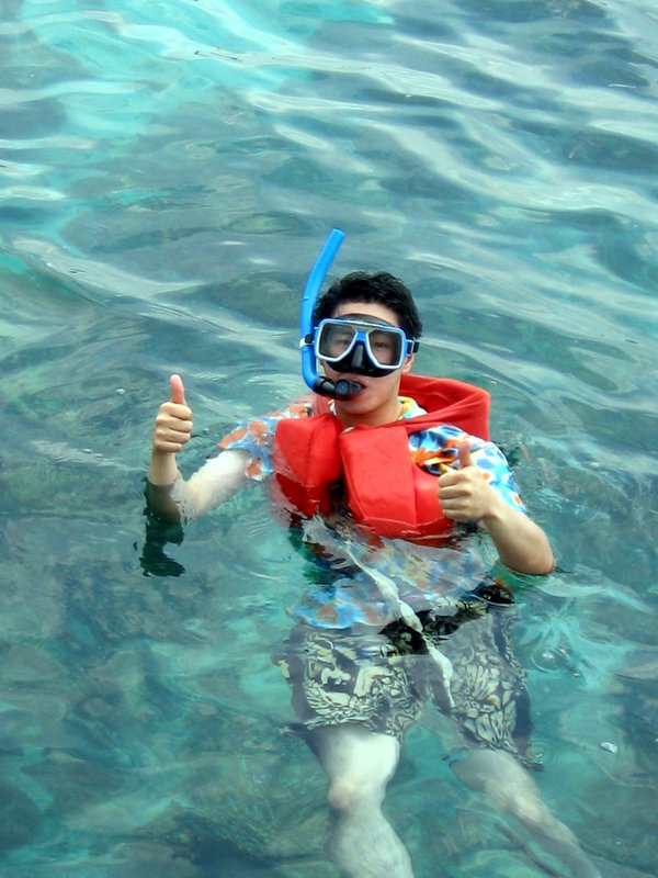 Happy Loner Traveller In Boracay...