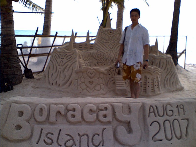 Happy Loner Traveller In Boracay...