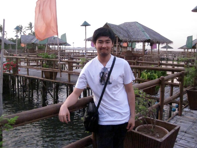 Happy Loner Traveller In Island Cove, Kawit, Cavite