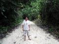 Happy Loner Traveller In Enchanted River, Hinatuan, Surigao Del Sur