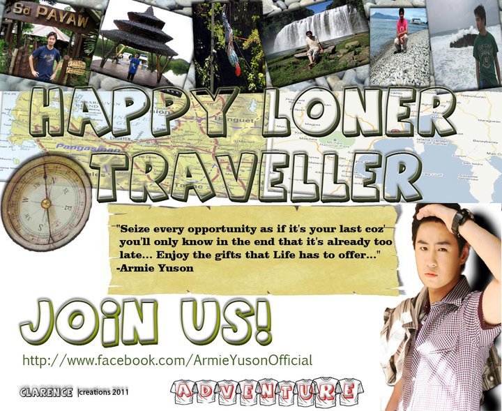 Armie Yuson As Happy Loner Traveller!!!