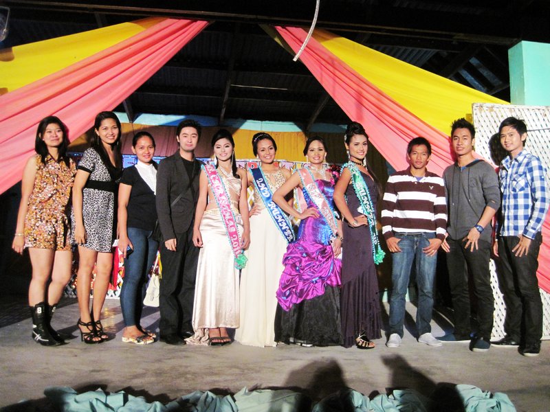 Happy Loner Traveller As Chairman Of The Board Of Judges In Miss Teen Alcala 2011...