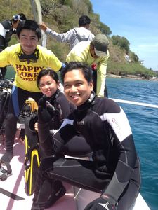 Happy Loner Traveller & Friends Scuba Diving In Anilao Batangas