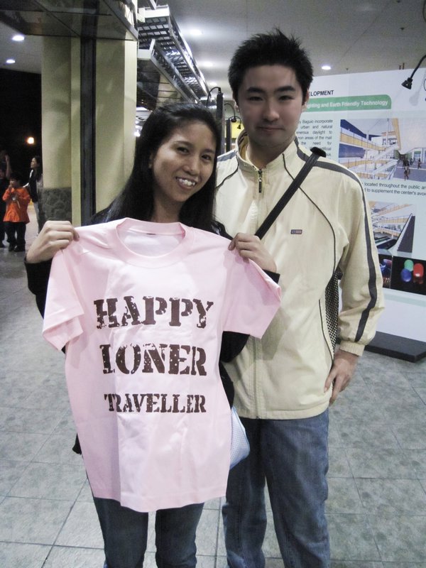 Happy Loner Traveller With A Fan!!!
