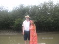 Hugh and Victoria in the Mangroves