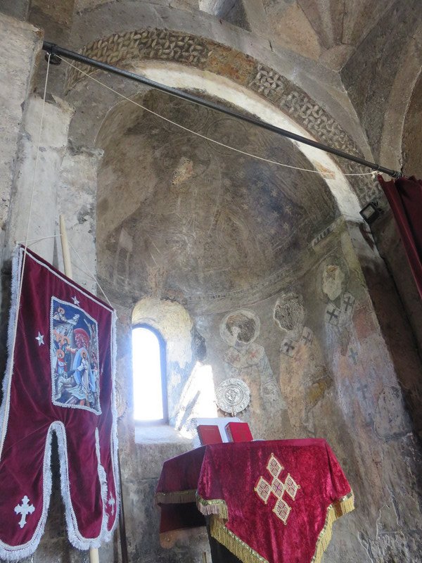 Inside St Mary's church, Ashtarak