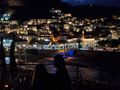 Berat at night from hotel
