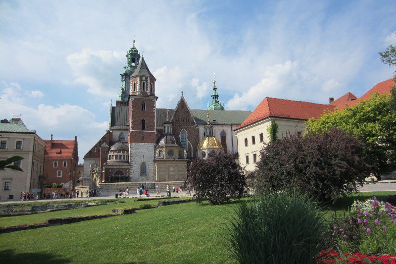 Cathedral in castle grounds