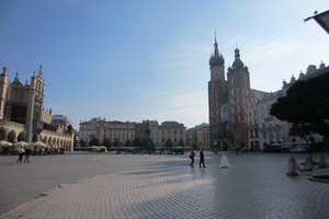 Main square, early morning