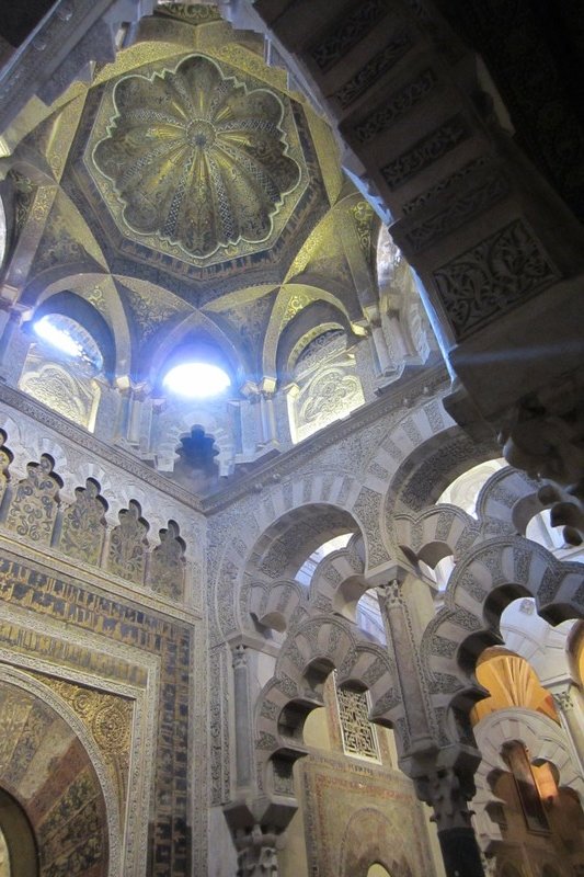 Mihrab in the Mezquita