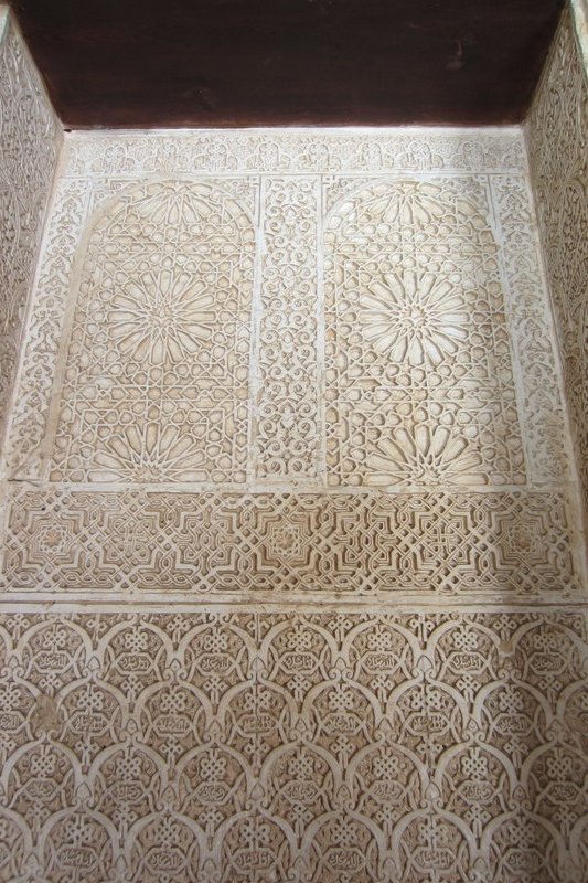 Plasterwork in the Alhambra