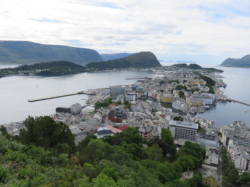 Alesund from view point