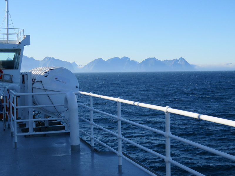 Ferry journey to the Lofoten Islands