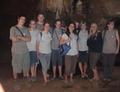 Group shot in the caves