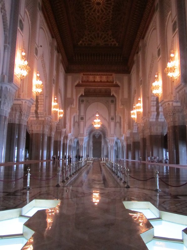 Inside Mosque Hassan II