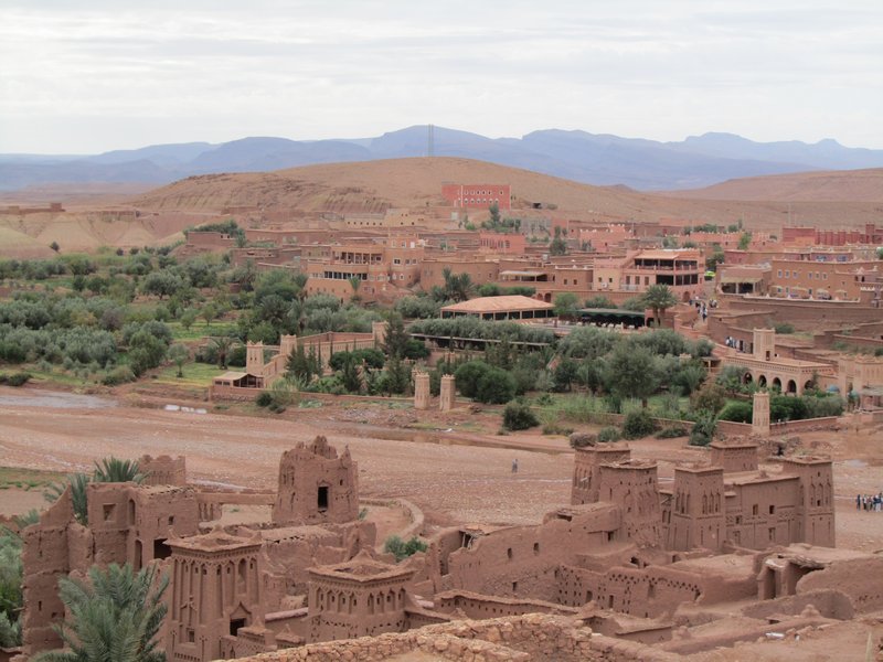 View from Ait Benhaddou
